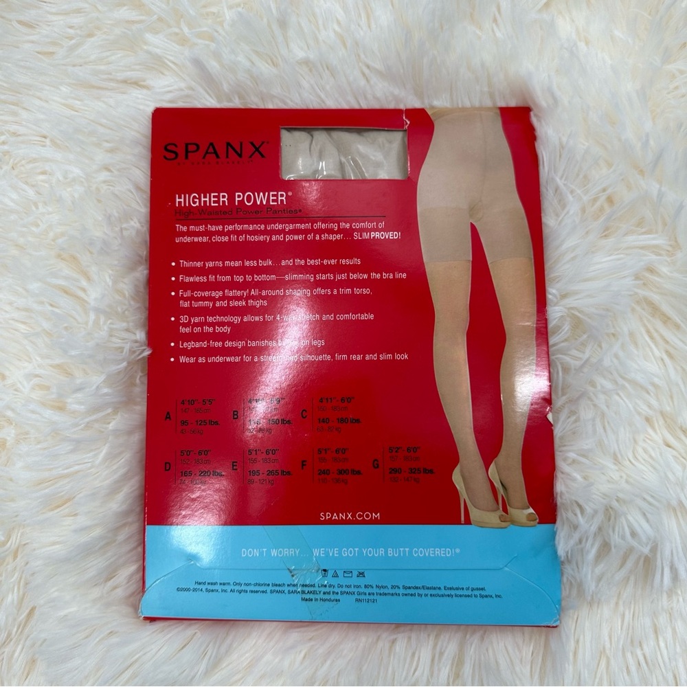 New Spanx Higher Power High Waisted Power Panties - Picture 2 of 2